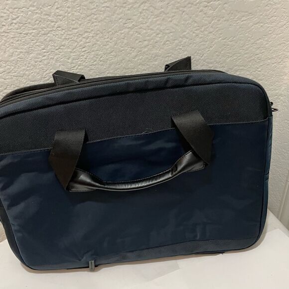 SAMSONITE | CARRY ON TRAVEL BAG | EXPANDABLE BLUE BLACK - Picture 4 of 15